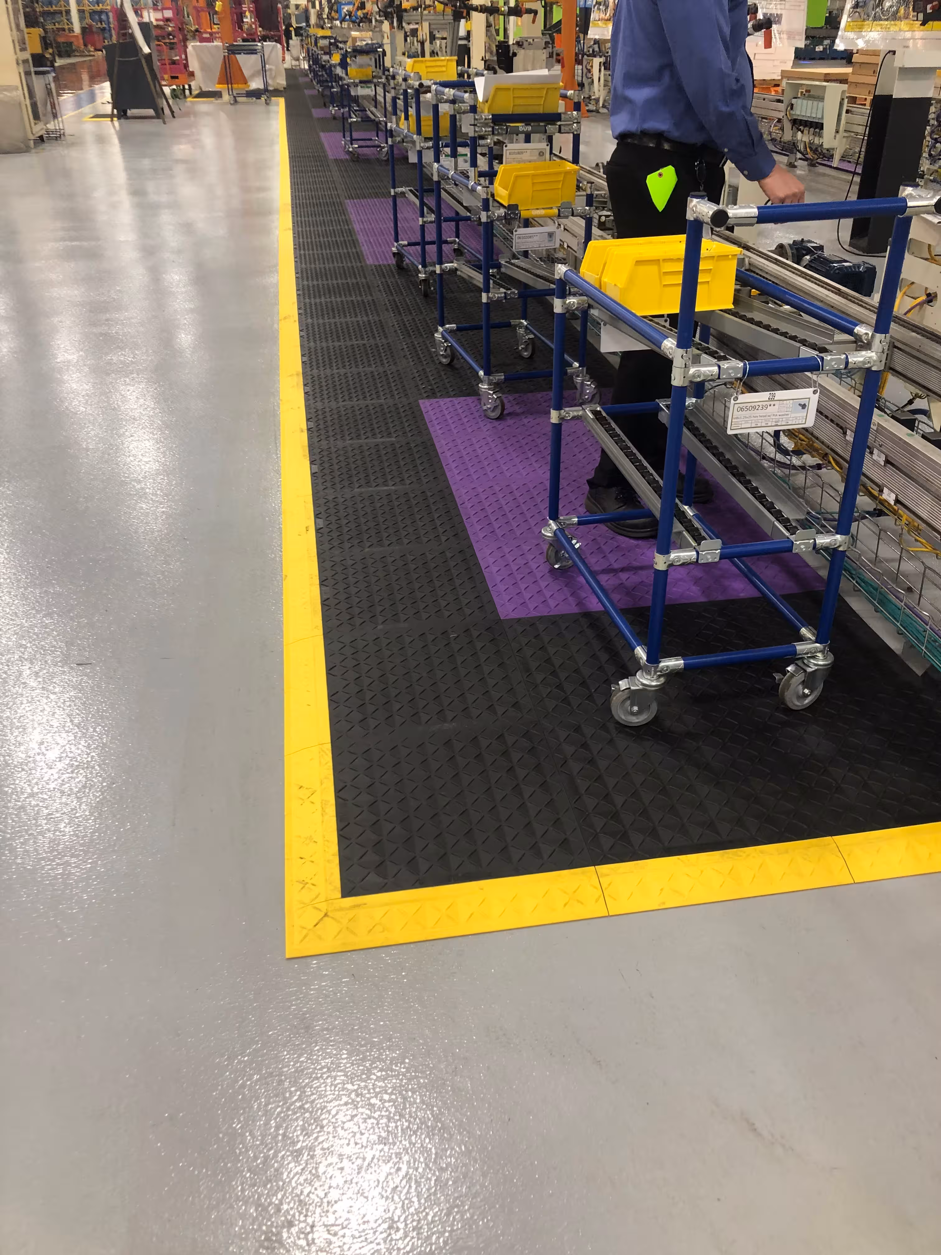 ESD anti-static matting for electronics